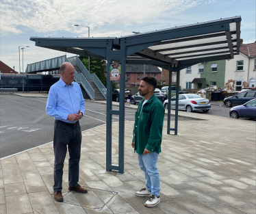 Ashley at Bridgwater Train Station